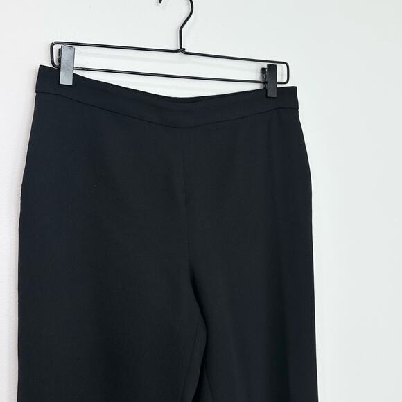 Aritzia Babaton Brett Flat Front Black Trouser Pant Japanese Fabric size 6 - Picture 4 of 5